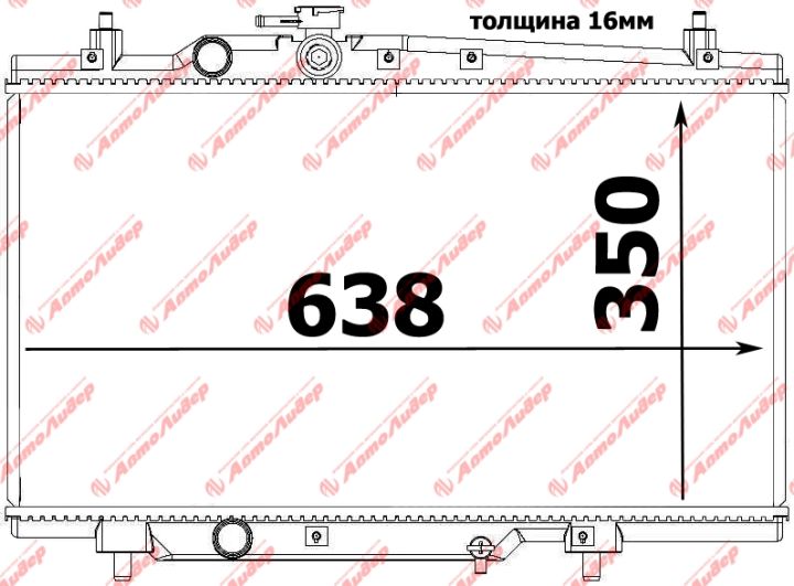 Радиатор CN-0009-1216